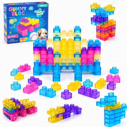 Squishy Building Blocks – 40 Pieces